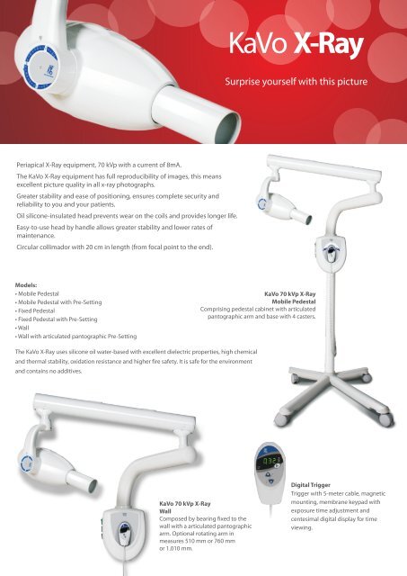 KaVo x-Ray (pdf, 3515.92 KB) - KaVo Dental