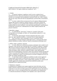 Condizioni Generali - PDF
