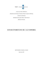 estudi etnobotànic de l'alt empordà - Biblioteca digital del Real ...