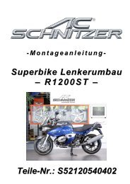 Montageanleitung - AC Schnitzer