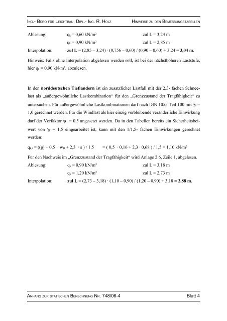 Zulässige Stützweiten für Corus Trapezprofile , Stand 17.01 ... - Kalzip