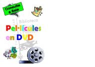 guia Pel·lícules DVD Infantil - Ajuntament de Canet de Mar