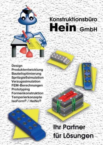 Download Firmenbroschüre - Konstruktionsbüro Hein GmbH