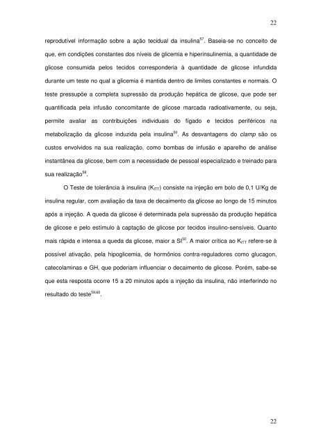 avaliação da resistência insulínica na síndrome de turner ...