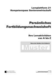 PersÃ¶nliches Fortbildungsnachweisheft - Konkret Consult Ruhr