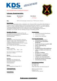 Lehrgang: Brandschutzhelfer - KDS Unternehmensgruppe