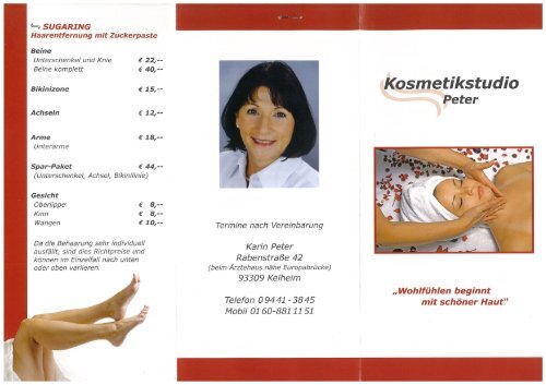 Kosmetikstudio - Kelheim