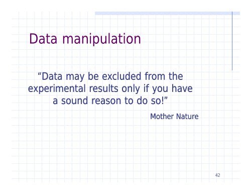 DATA MANAGEMENT: KEEPING A RESEARCH NOTEBOOK, FILES AND RELATED ISSUES