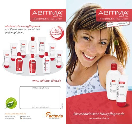 ABITIMA® nimmt die Haut in Schutz - Actavis