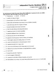 Name Independent Practice Worksheet 23.]