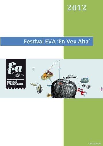 Dossier de premsa - EVA Festival En Veu Alta