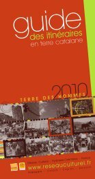 des itinéraires - Réseau Culturel Terre Catalane