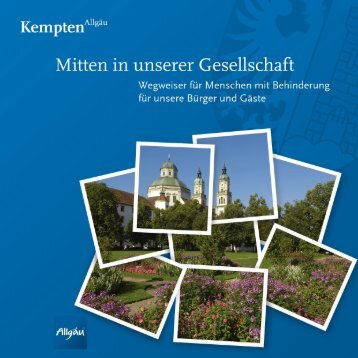 Download Wegweiser (PDF-Datei, ca. 21681,30 KB) - Stadt Kempten