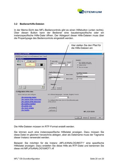 OS-Grundkonfiguration - Actemium