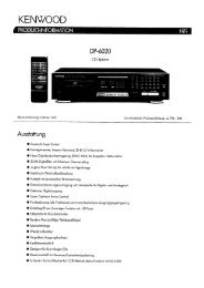 DP-6020 - Kenwood