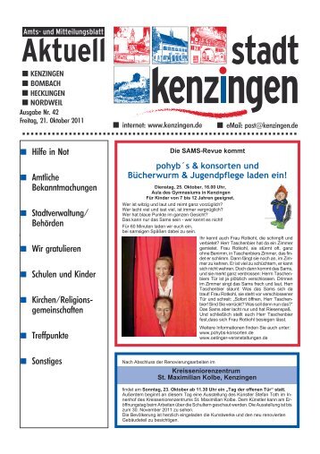 Ausgabe 42 2011 - Kenzingen