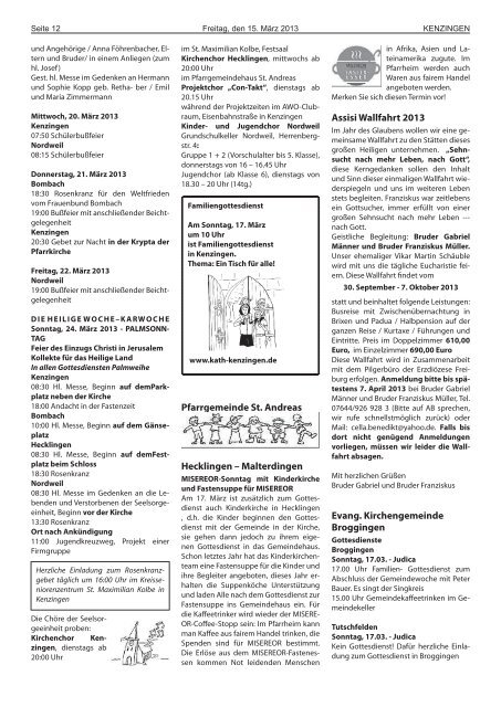 Ausgabe 11 2013 - Kenzingen