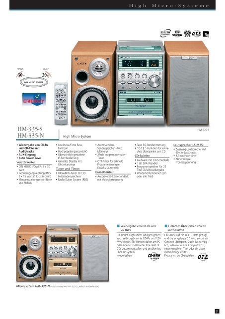 Home Entertainment 2003 â 2004 - Kenwood