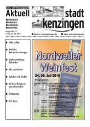 Ausgabe 29 2010 - Kenzingen