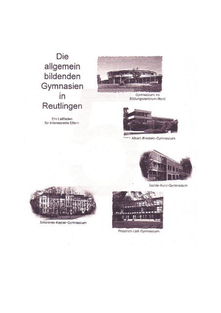 1.4 Die Stundentafel des Gymnasiums - Johannes-Kepler-Gymnasium