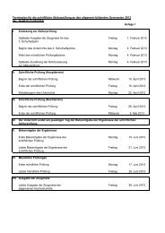 Abiturtermine 2013