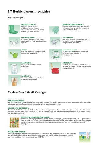 1.7 Herbiciden en insecticiden - Brico