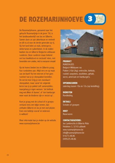 Brochure 'Boerentoeren' - Stad Leuven