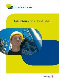 Solutions pour l'industrie - Actemium
