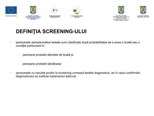 Screening pentru prevenirea_cancerului de col uterin citologie