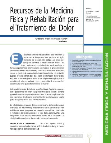 Recursos de la Medicina Física y Rehabilitación para el ... - IntraMed