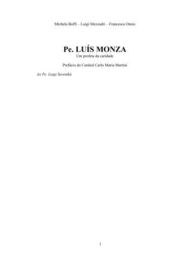 Pe. LUÍS MONZA - Beato Luigi Monza