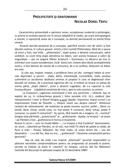 salon literar nr.67.pdf - culitaioanusurelu.ro