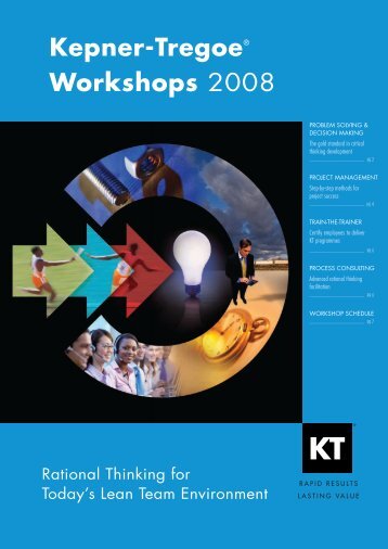 Kepner-Tregoe® Workshops 2008