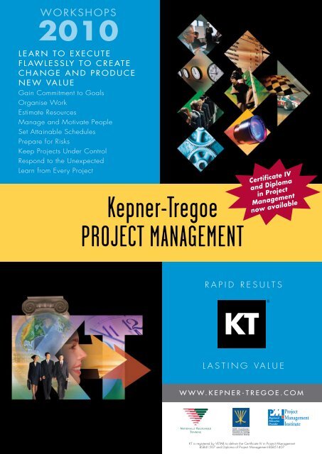 Kepner-Tregoe ProjecT ManageMenT