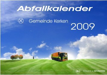 Abfallkalender - Gemeinde Kerken