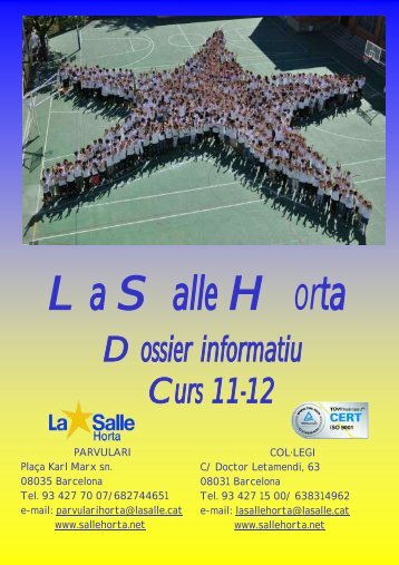 La Salle Horta - La Salle Catalunya