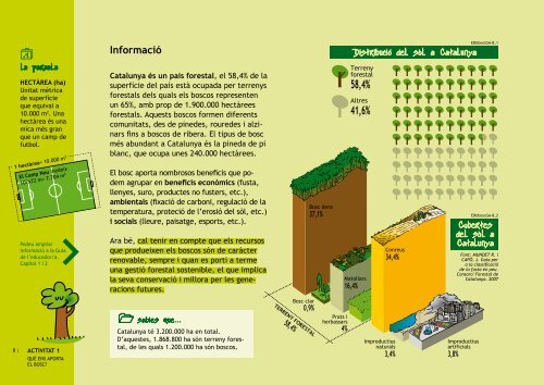 EDUbosc. Guia per a l'alumnat - Consorci Forestal de Catalunya