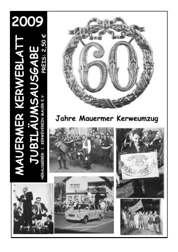 Kerwezeitung 2009 - Kerweverein Mauer