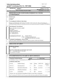 Sicherheitsdatenblatt alcapur - Kesla.de