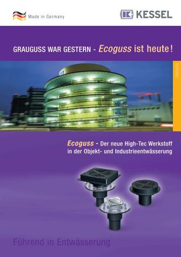 GRAUGUSS WAR GESTERN - Ecoguss ist heute ! - Kessel