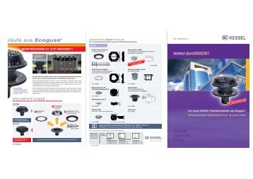 abläufe aus Ecoguss® PERFEKT durchDACHt! Qualität ... - Kessel