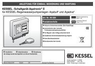 KESSEL-Schaltgerät Aqatronic® S für KESSEL ...