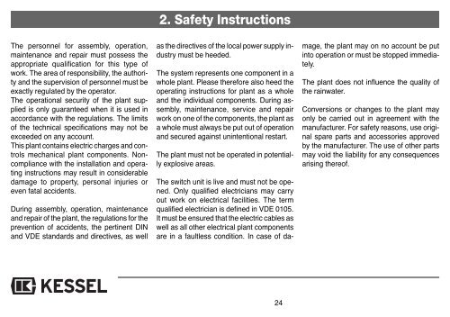 KESSEL-Schaltgerät Aqatronic® S für KESSEL ...