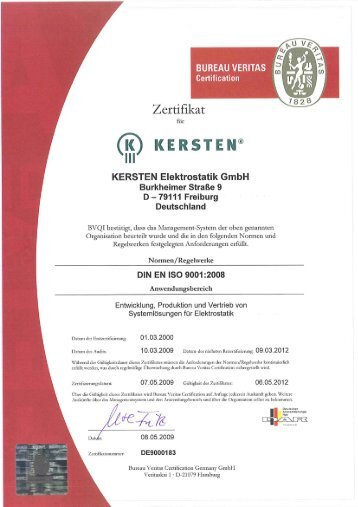 m KERSTEN® - KERSTEN Elektrostatik GmbH