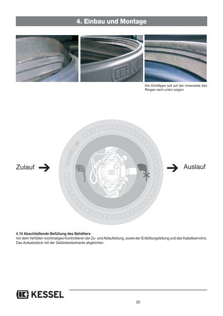 KESSEL-Kleinkläranlagen InnoClean PLUS