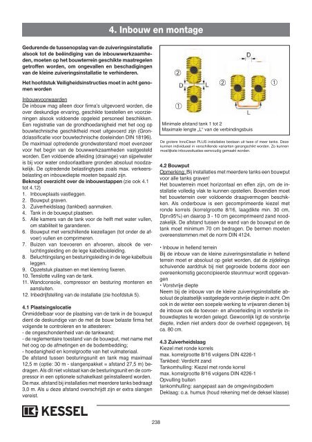 KESSEL-Kleinkläranlagen InnoClean PLUS