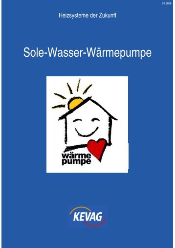 Sole-Wasser-Wärmepumpe - kevag