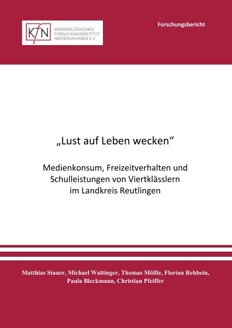 download - Kriminologisches Forschungsinstitut Niedersachsen e.V.