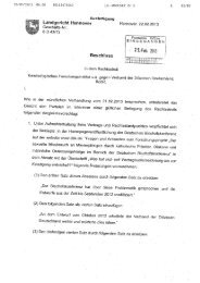 Vergleichsvorschlag des Landgerichts Hannover vom 22.02.2013