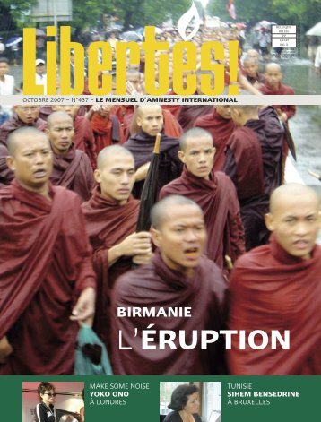 Téléchargez intégralement en PDF le Dossier spécial ... - amnesty.be